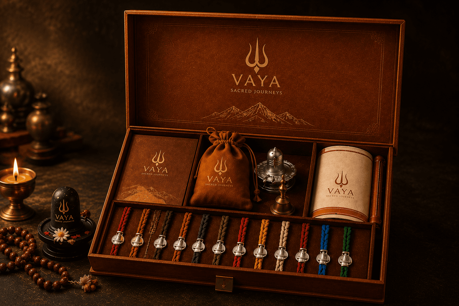 12 Jyotirlinga pooja hamper with sacred offerings