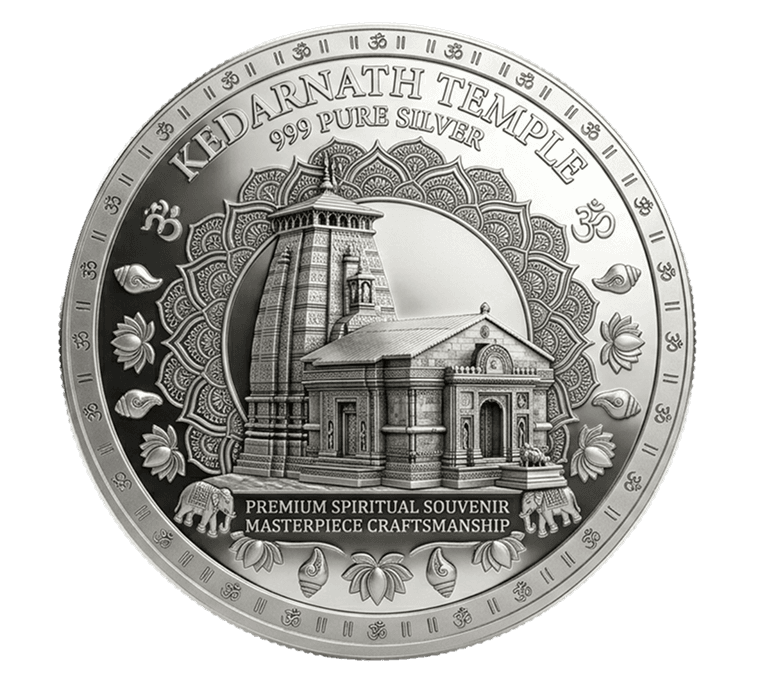 Kedarnath Silver Coin